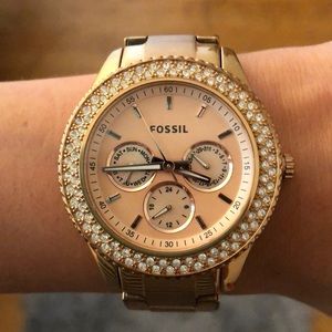Fossil Rose Gold Watch
